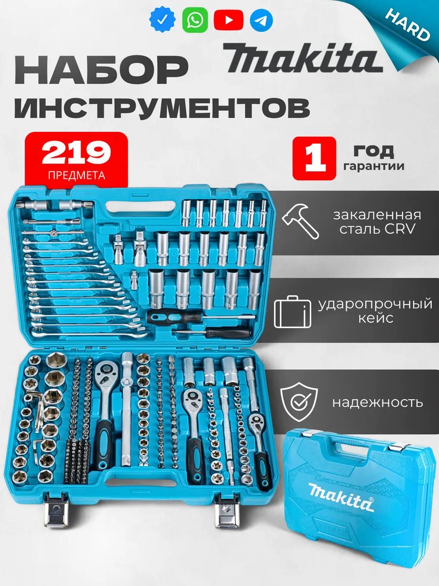 Набор инструментов для автомобиля. Инструменты набор
