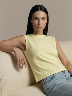 Amarae wear Майка топ базовая укороченная