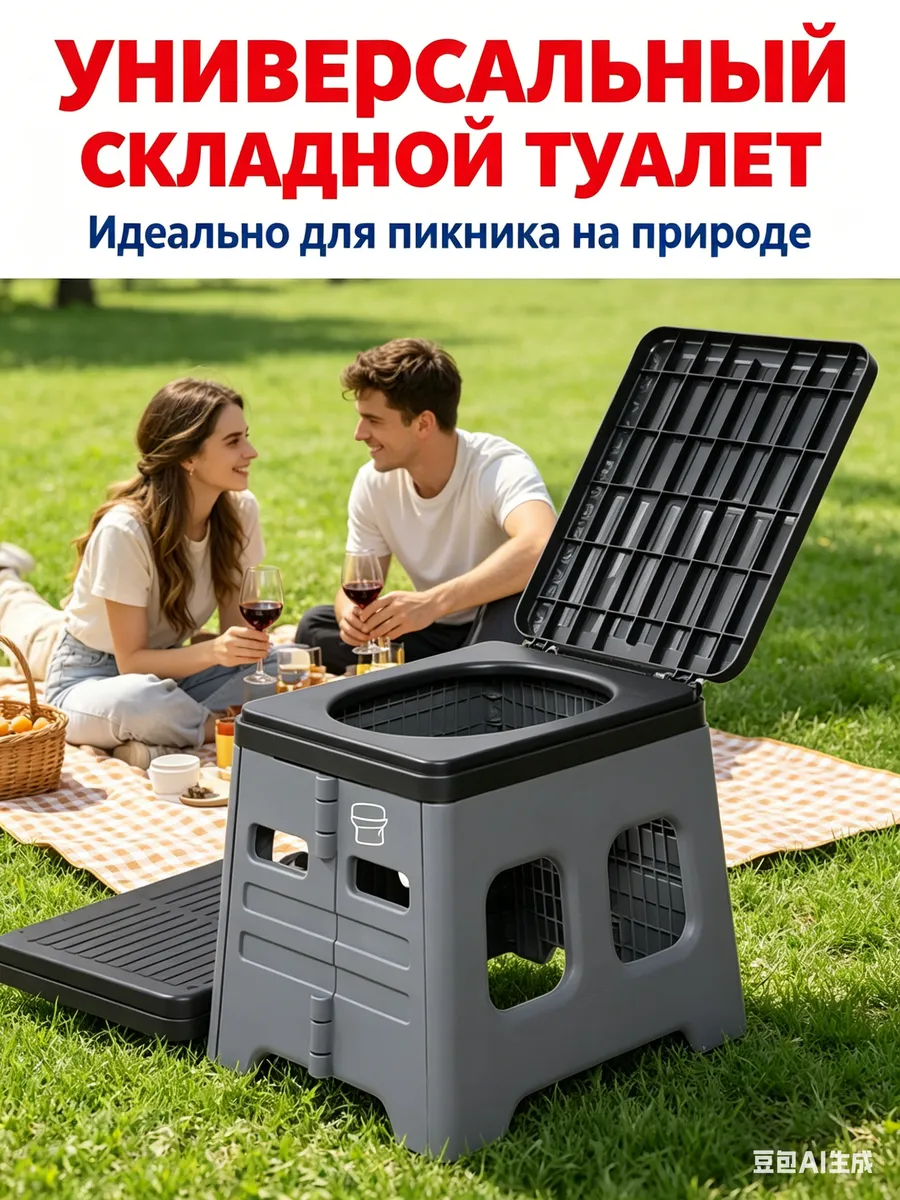 Био туалет складной походный туристический