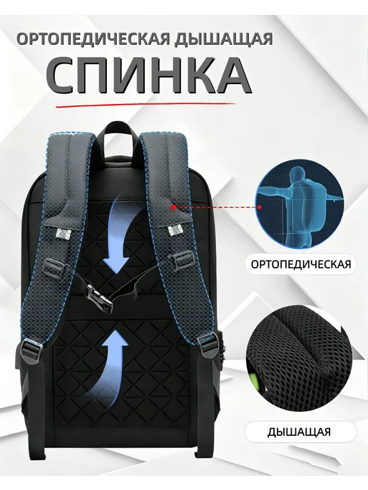 ROS FRUKTA Рюкзак городской стильный 32 л, 32 л, фото 6