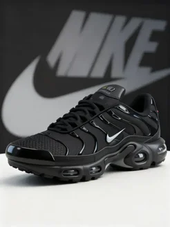 Кроссовки найк Air Max Plus оригинал Nike. Цвет миланский орех. Вид 3.