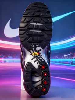 Кроссовки найк Air Max Plus оригинал Nike. Цвет миланский орех. Вид 4.