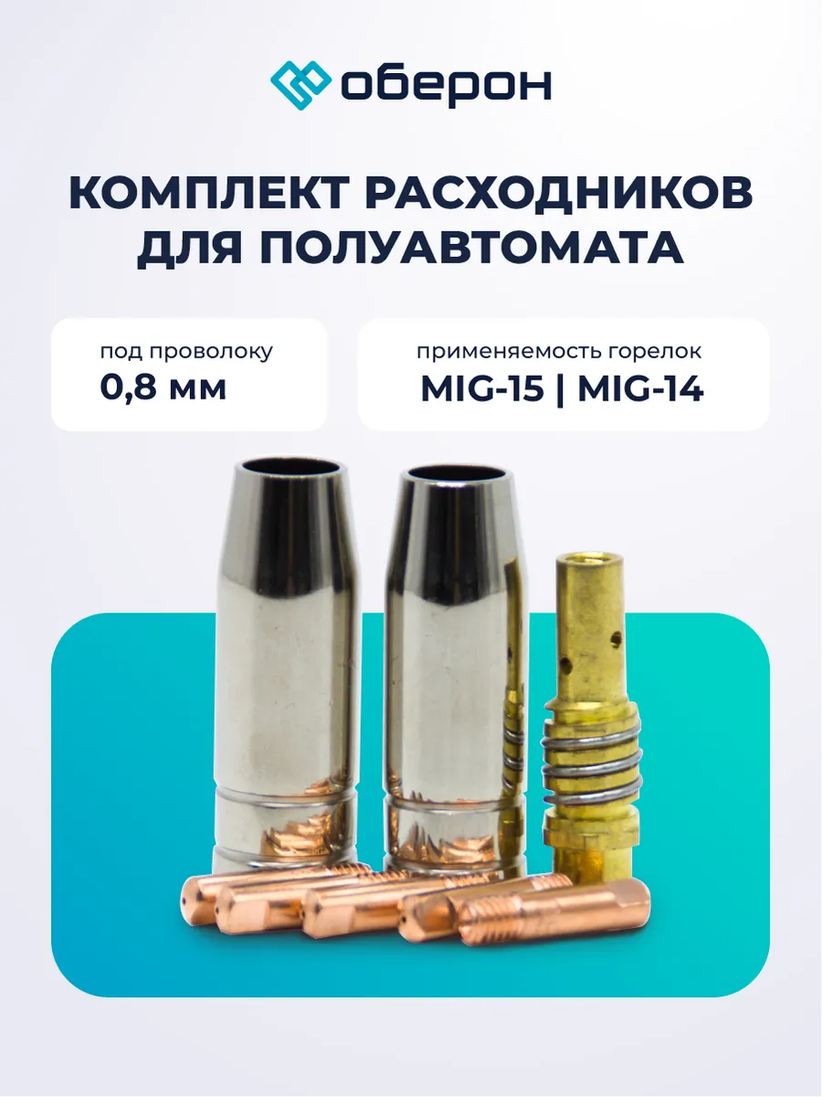 Комплект для полуавтомата под проволоку 0,8 мм