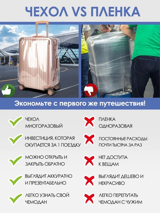 Чехол для чемодана, вариант, фото 5