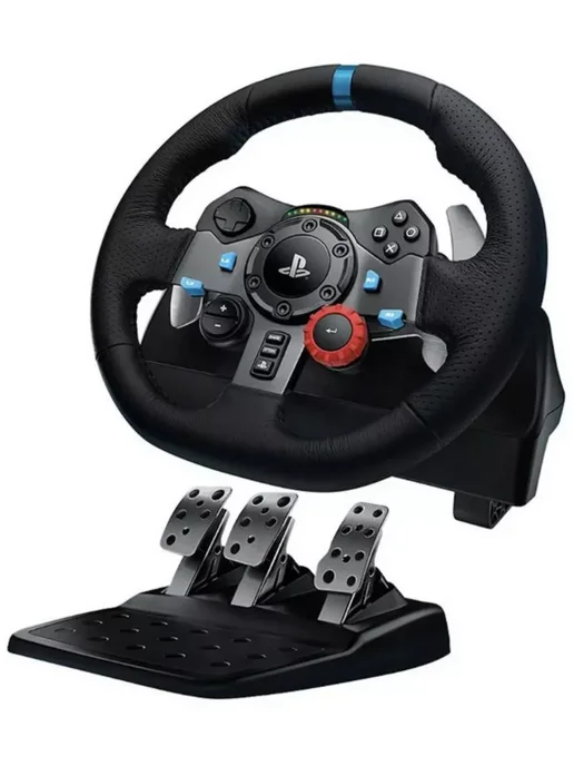 LOGITECH Игровой руль G29 Driving Force для PS5, PS4 и PC, черный, фото 8