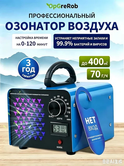 GrnSprX Озонатор воздуха для дома, дезинфекции,избавления от запахов, вариант
