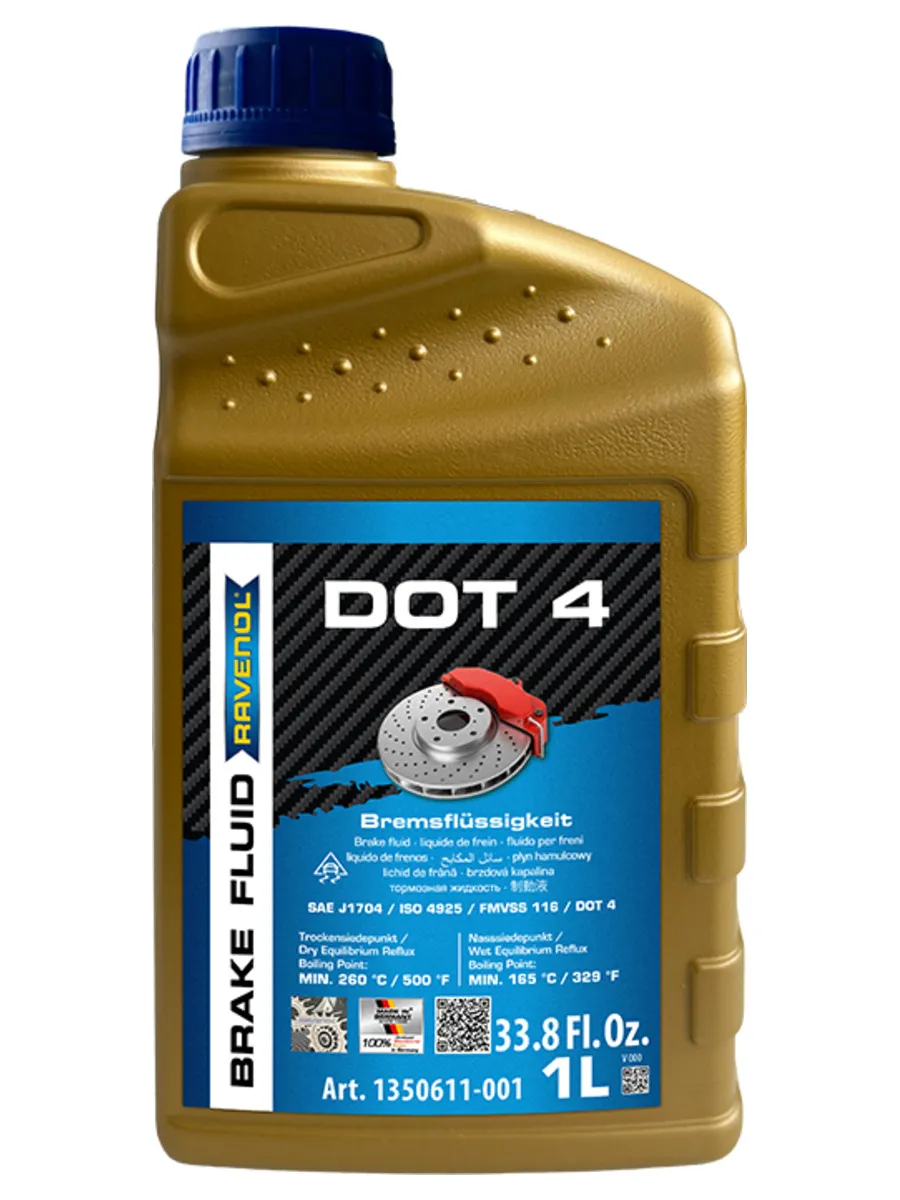 Тормозная жидкость DOT 4