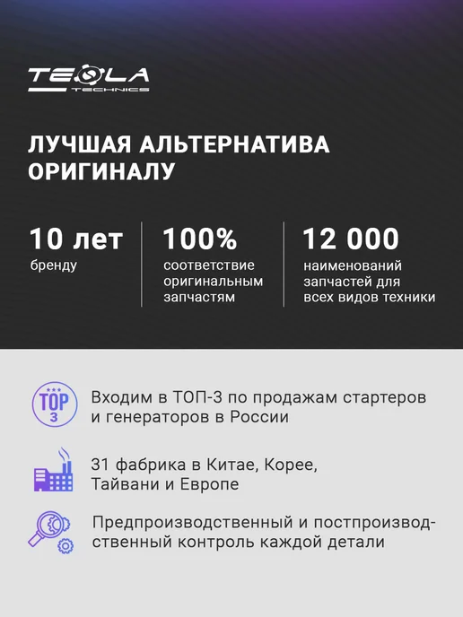 TESLA TECHNICS Статор генератора Ауди А4 (AUDI A4), вариант, фото 4