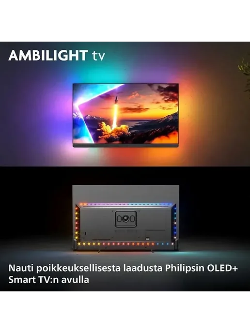PHILIPS Телевизор 65OLED910, OLED, 4K UHD, Google TV, Ambilight, черный, фото 9