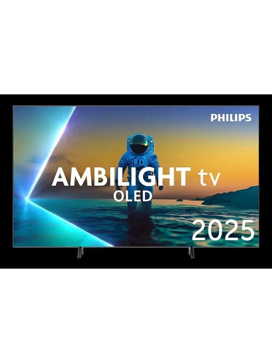 PHILIPS Телевизор 77OLED820, OLED EX, 4K UHD, Google TV, Ambilight