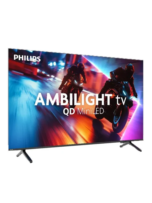PHILIPS Телевизор 75" 75MLED910, MiniLED, 4K UHD, Titan OS, черный, фото 3
