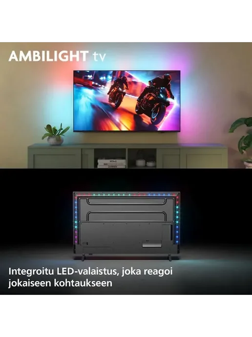 PHILIPS Телевизор 75" 75MLED910, MiniLED, 4K UHD, Titan OS, черный, фото 7