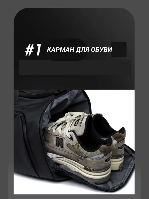 Спортивная сумка рюкзак дорожная для спорта и путешествий, вариант, фото 3