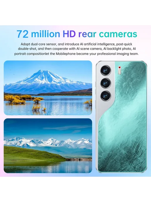 Смартфон TECHAURA C40 Pro 12/512 ГБ, фиолетовый, фото 7