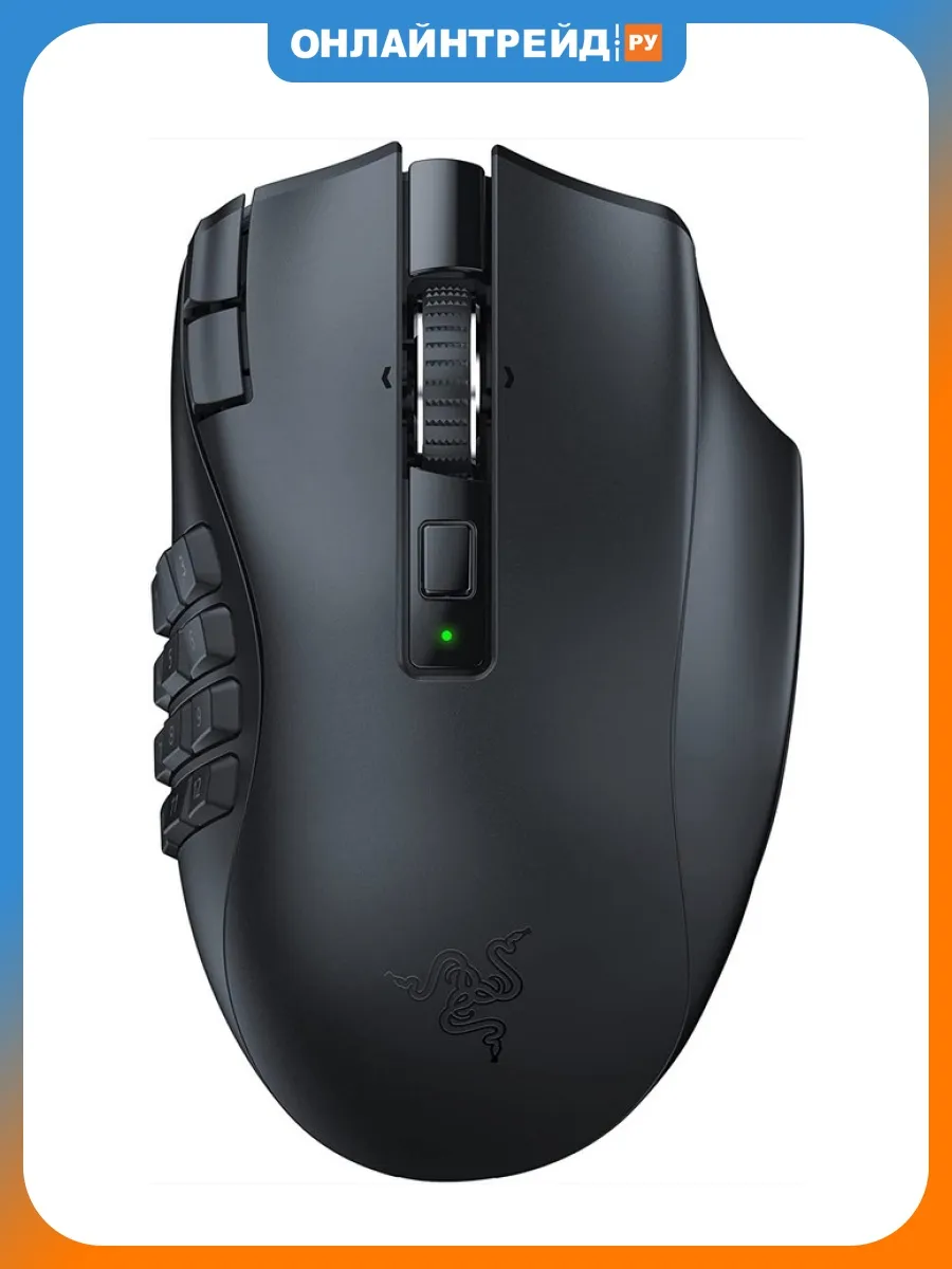 Razer Мышь Naga V2 HyperSpeed Black (RZ01-03600100-R3G1)