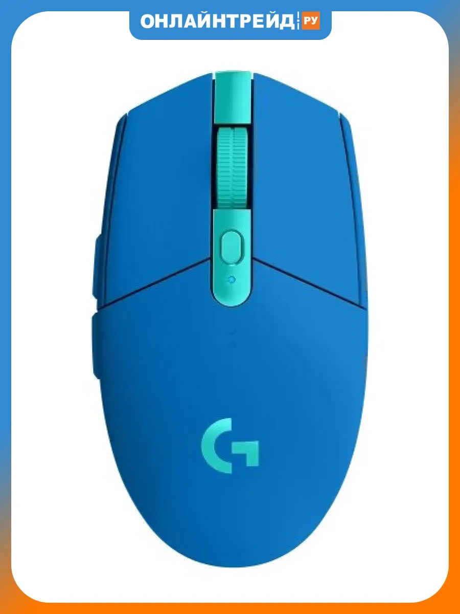 LOGITECH Мышь G304 Lightspeed Blue (910-006018)