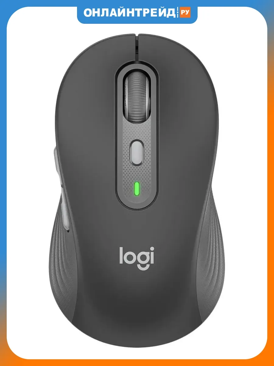 LOGITECH Мышь M750 беспроводная графитовый