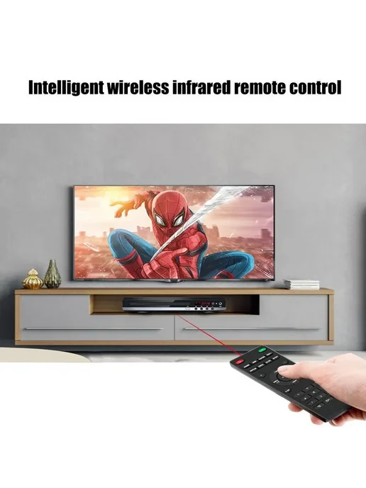 Домашний HD DVD-плеер GLZ33 черный с USB и HDMI, черный, фото 7
