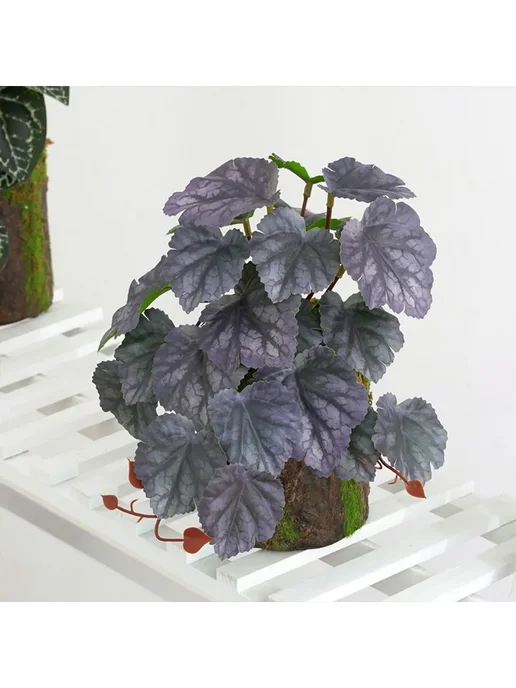 Искусственное растение для террариума 3D-печать, серый, фото 2