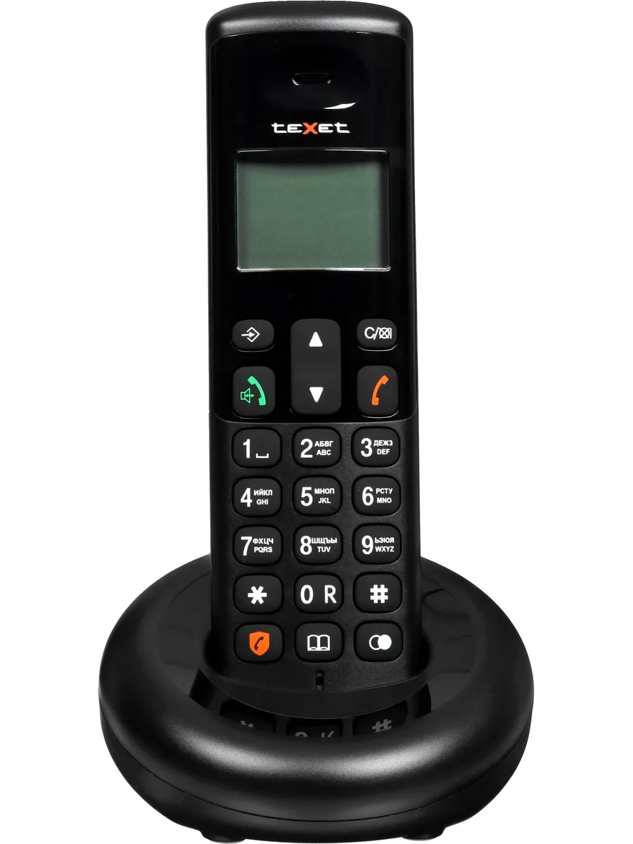 Телефон беспроводной TX-D4905A, черный