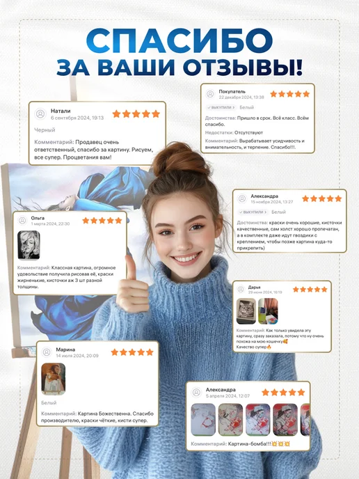 000 Art Hobby Home Картина по номерам на холсте Летний закат 40х50, 40x50, фото 8
