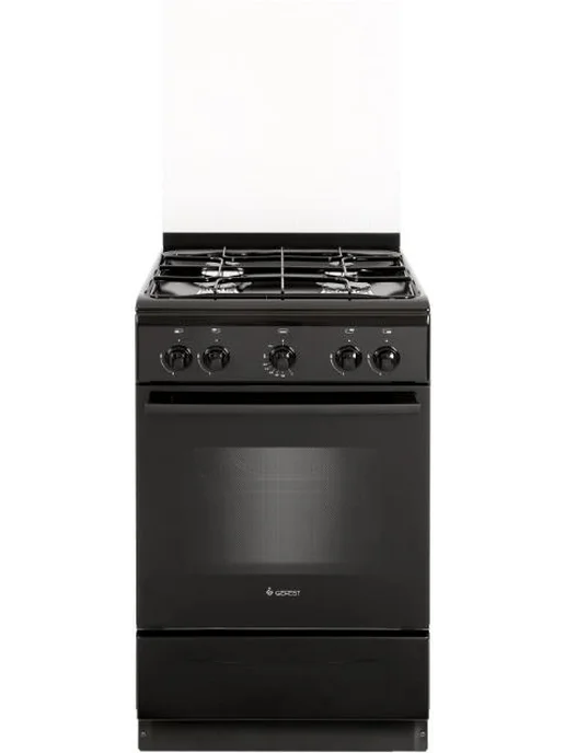 GEFEST Газовая плита с духовкой для кухни ПГ 5100 0397 50см, черный, фото 2