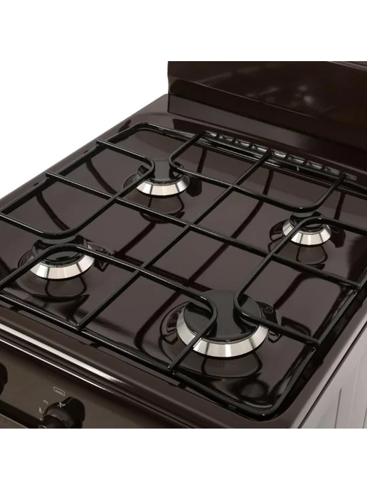GEFEST Газовая плита с духовкой для кухни 5100 0118 50 см, коричневый, фото 3