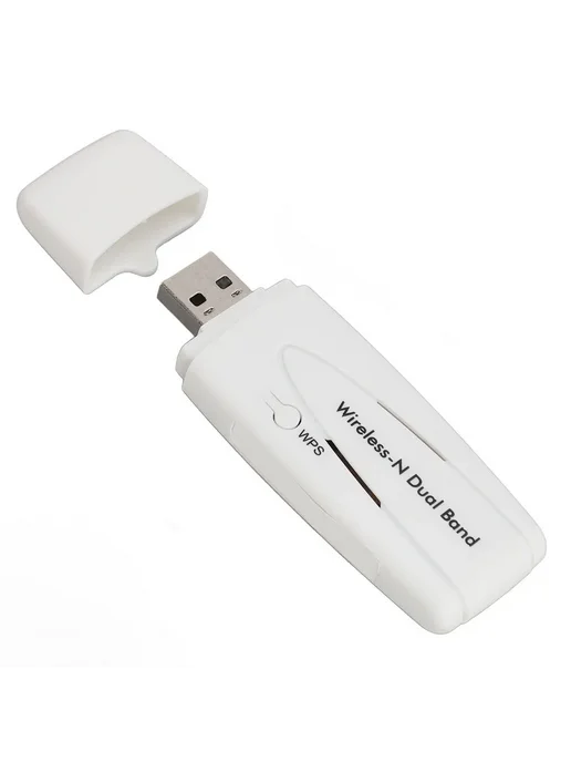 Двухдиапазонный Wi-Fi USB адаптер 300 Мбит с для ТВ и ПК, вариант, фото 6