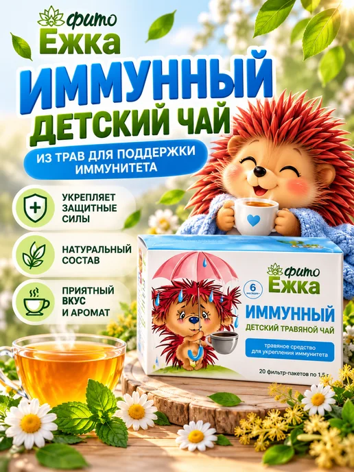 ФармГрупп Чай детский для иммунитета, вариант