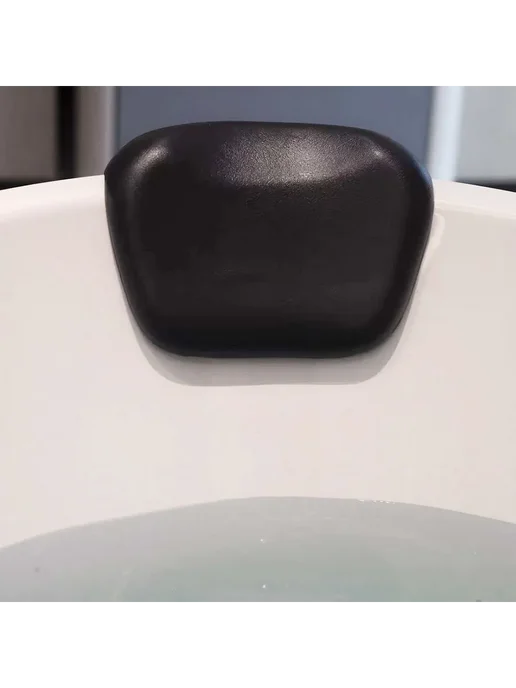 Анатомическая 3D подушка для ванны, черный, фото 2