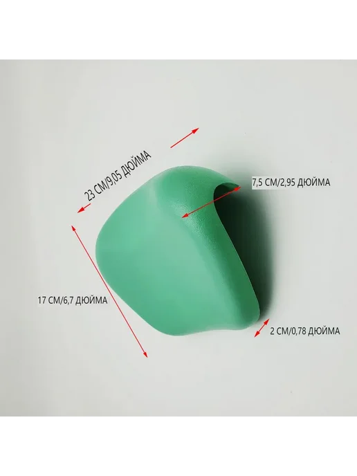 Анатомическая 3D подушка для ванны, черный, фото 5