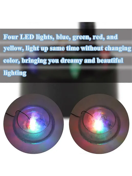 Мини-генератор тумана с LED подсветкой USB, вариант, фото 2