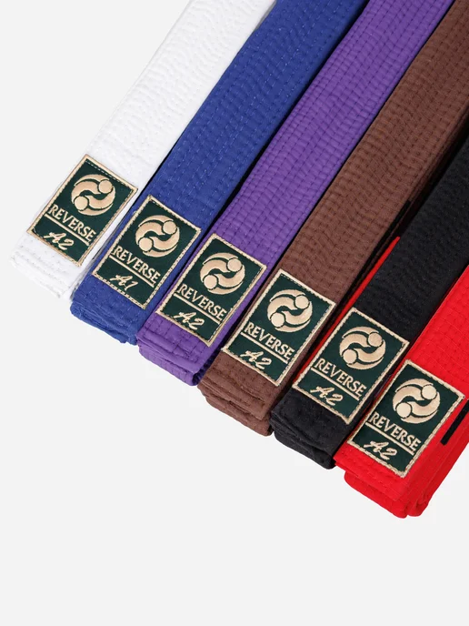 Reverse Fightwear Белый Пояс OldMoney для БЖЖ и грэпплинга, белый, фото 3