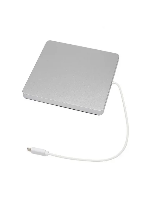 Внешний оптический привод USB-C CD DVD RW для ПК и ноутбука, вариант, фото 4