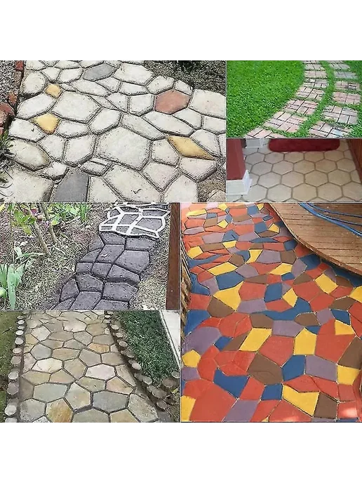 Декоративная форма для садовой дорожки 40х40, 40x40, фото 3
