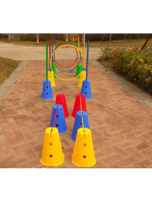 Спортивные тренировочные конусы 32 см, 2 шт, 2 шт, фото 3