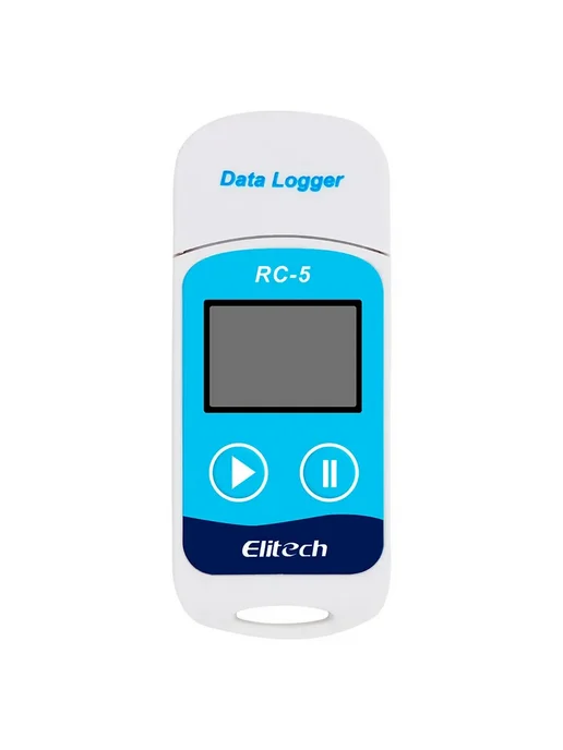 USB-регистратор данных температуры Elitech RC-5 Белый, синий, фото 7