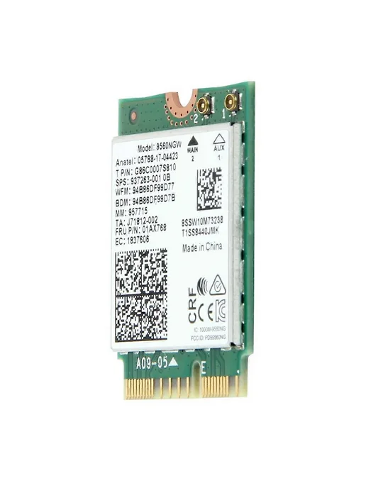 Двухдиапазонный Wi-Fi адаптер Intel 9560 M.2, белый, фото 2