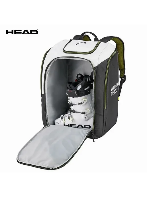 Чехол для горных лыж HEAD 180 см и сумка для ботинок, черный, фото 3