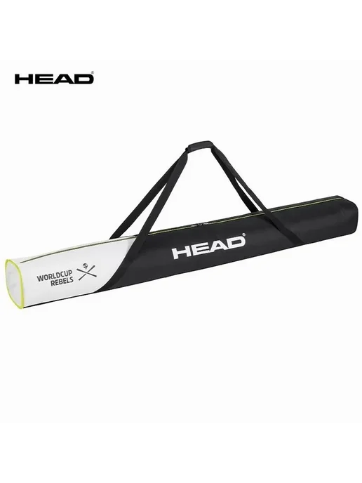 Чехол для горных лыж HEAD 180 см и сумка для ботинок, черный, фото 4