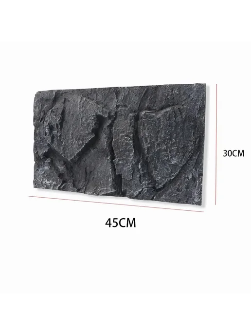 Объемный 3D фон для террариума 45x30 см, 45x30 см