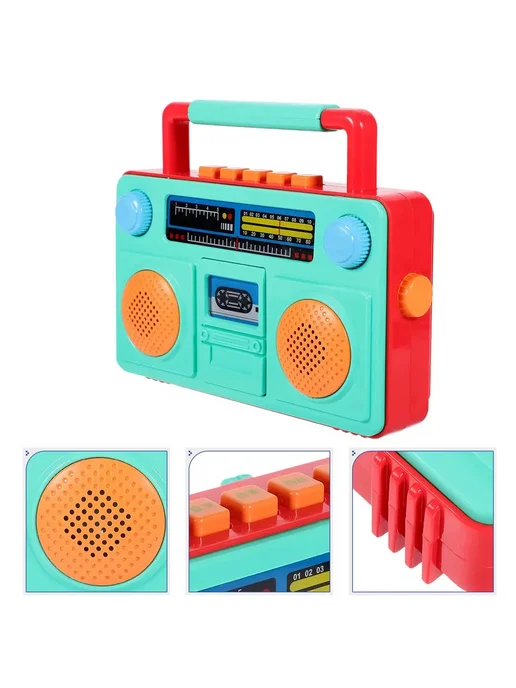 Музыкальная игрушка Радио для малышей, синий, фото 3