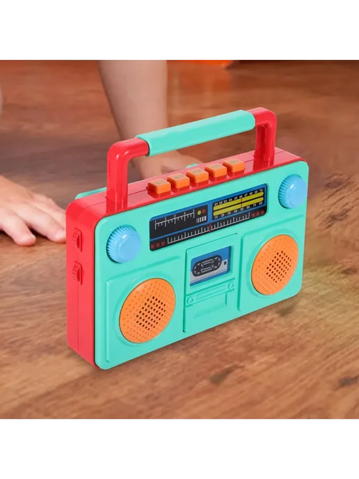 Музыкальная игрушка Радио для малышей, синий, фото 8