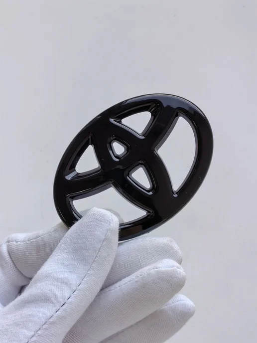 NalAuto Эмблема Toyota 90*61 мм значок шильдик Toyota, 65x47 мм