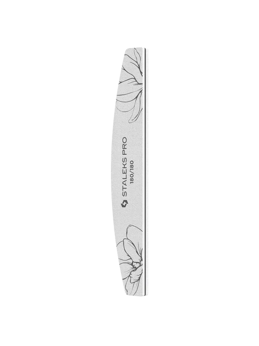 Staleks Pro Пилка полумесяц минеральная EXPERT 40 180 180 грит (25 шт), 25 шт