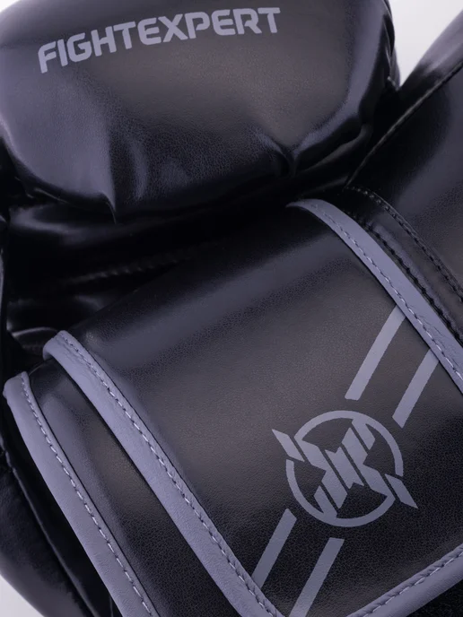 Fight Expert Боксерские перчатки FIGHTEXPERT Olympic 14oz, черный, фото 4