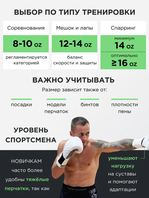 Fight Expert Боксерские перчатки FIGHTEXPERT Olympic 14oz, черный, фото 7