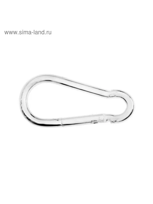 Тундра Карабин krep, DIN5299С, 7×70 мм, оцинкованный, 1 шт, 12x140 мм, 1 шт, фото 2