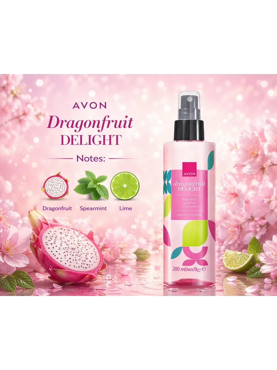 Мист для тела DragonFruit 200мл