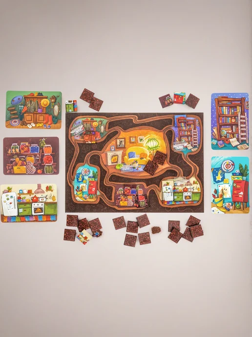 Эврикус Настольная детская игра Полный порядок 5+, красный, фото 3